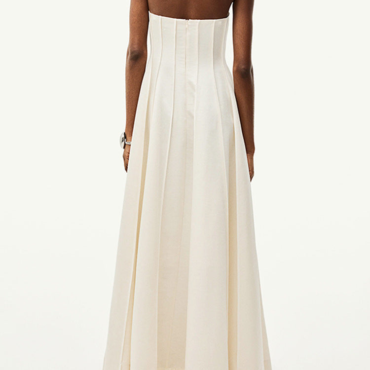White Bra Temperament Dress Women