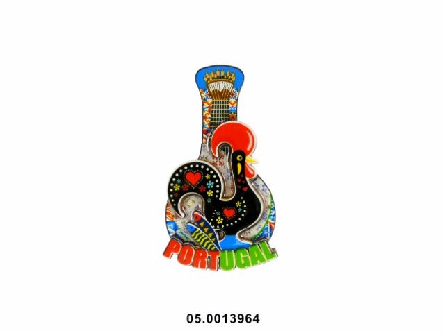 MADEIRA SOUVENIR -PLACA C/IMAN "PORTUGAL" 5X9CM