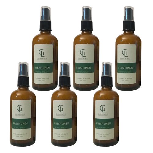 Aqueous Room Spray 100ml in Amber Glass Bottle