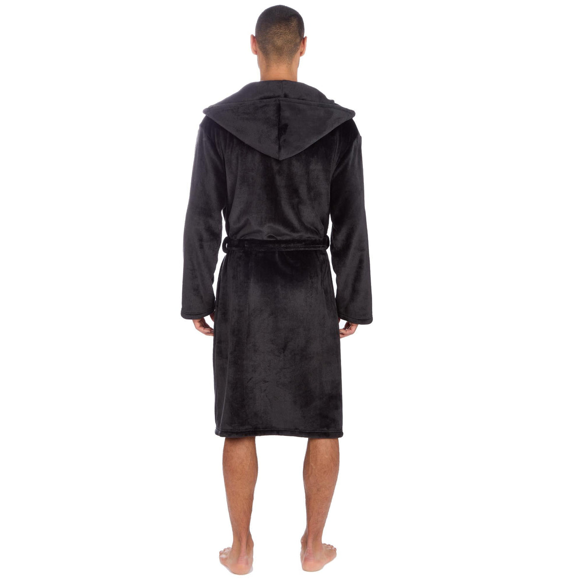 Cargo Bay Soft Touch Fleece Hooded Dressing Gown
