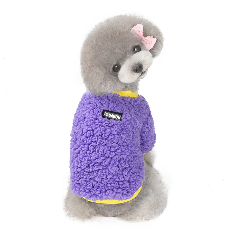 Teddy Bichon Pomeranian Small Dog Pet Winter Warm Two-legged Sweatshirt