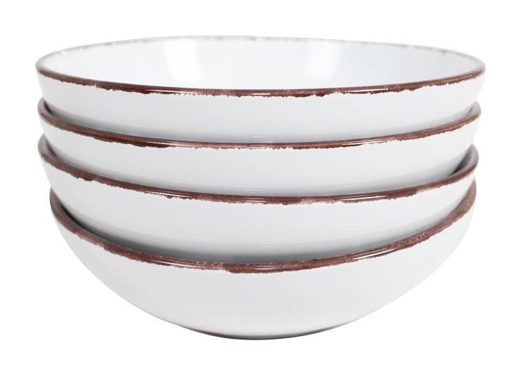 16 Piece Speckled White Dinner Set | M&W