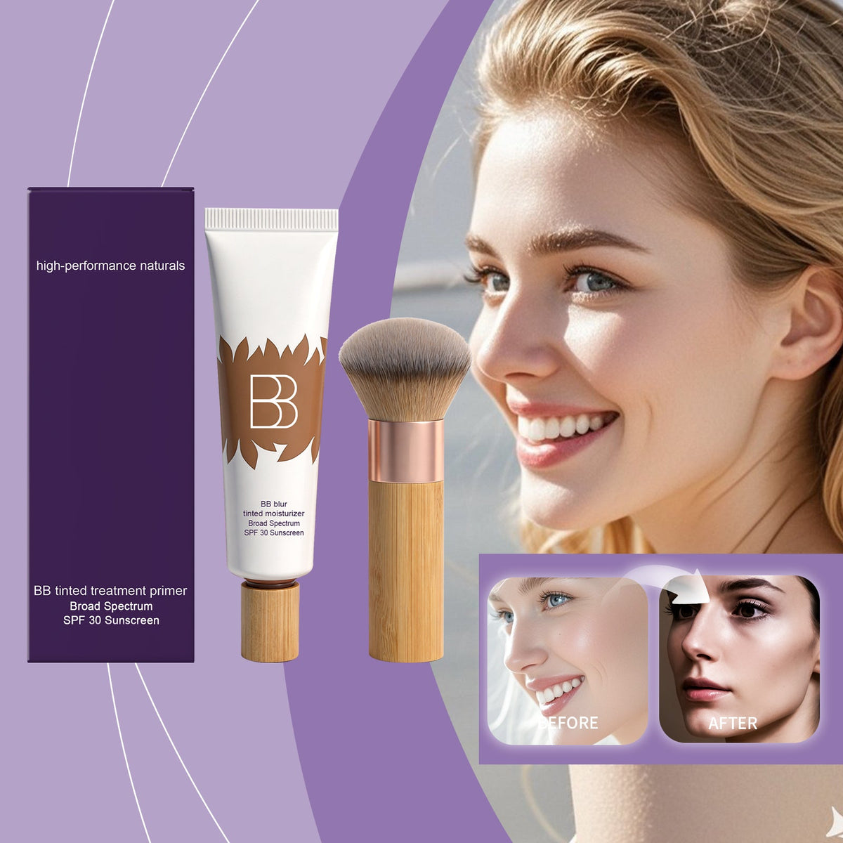 Concealer Waterproof BB Cream Set