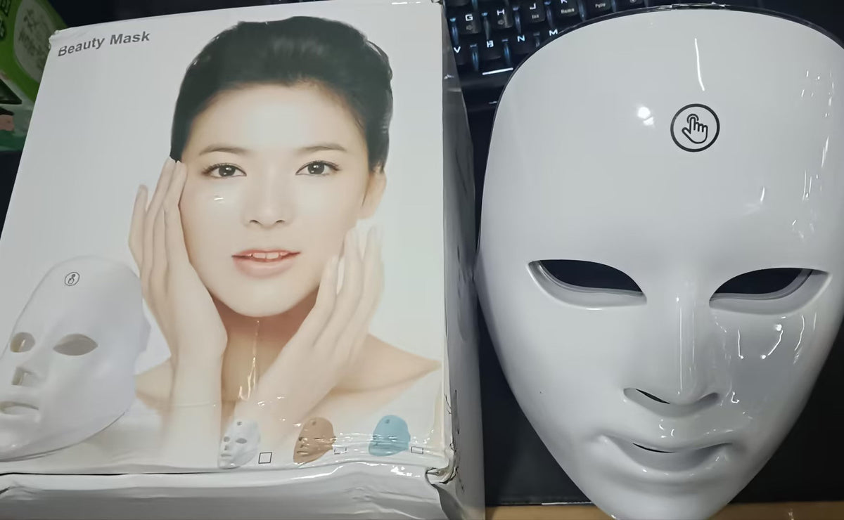 Touch Screen Seven-color Light Mask LED Photon Skin Rejuvenation