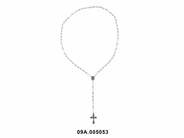 ART. RELIGIOSO - PEARL ROSARY 4MM