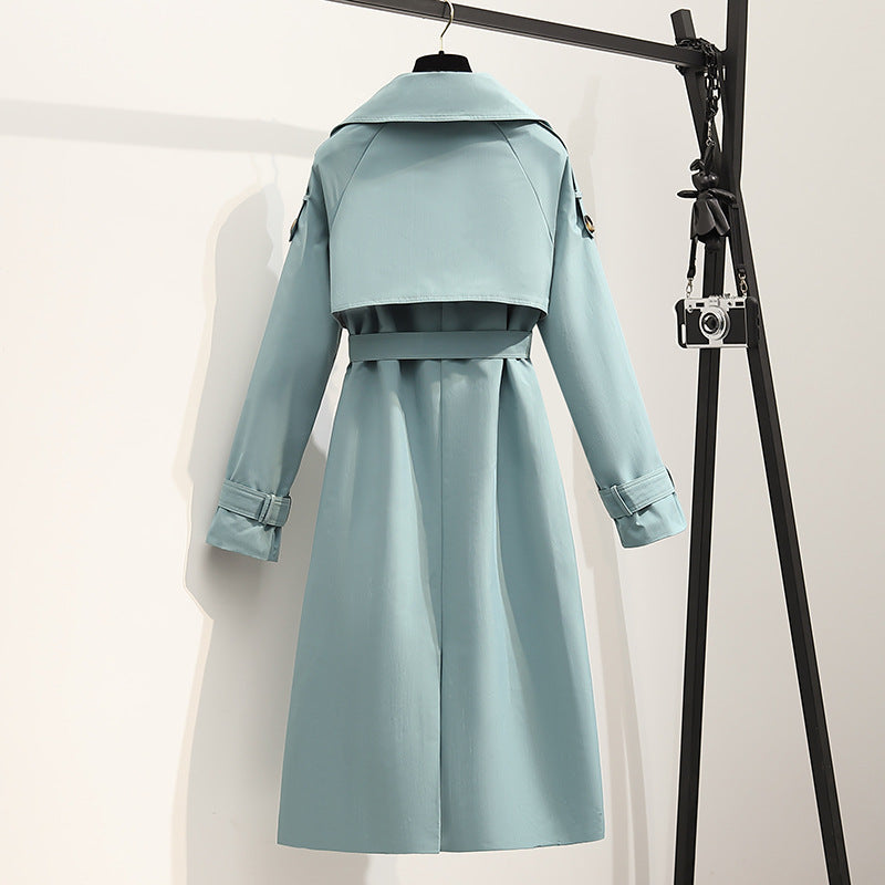 New Hot Sell Small Mid-length Trench Coat