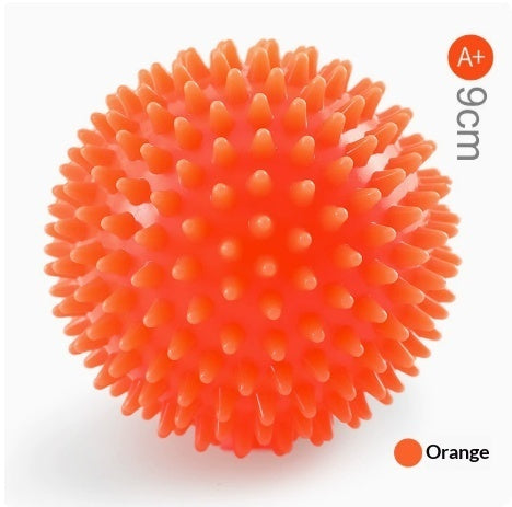 Hard thorn massage ball hand holding thorn ball touch training ball pvc acupressure massage ball yoga ball