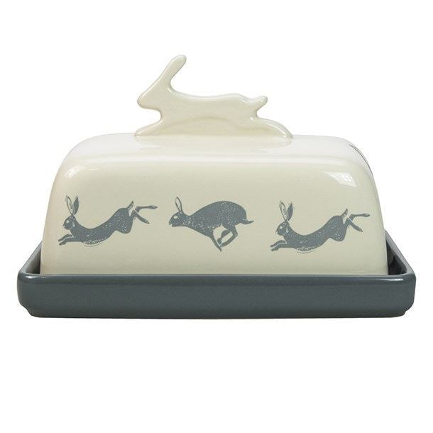 Artisan Hare Butter Dish