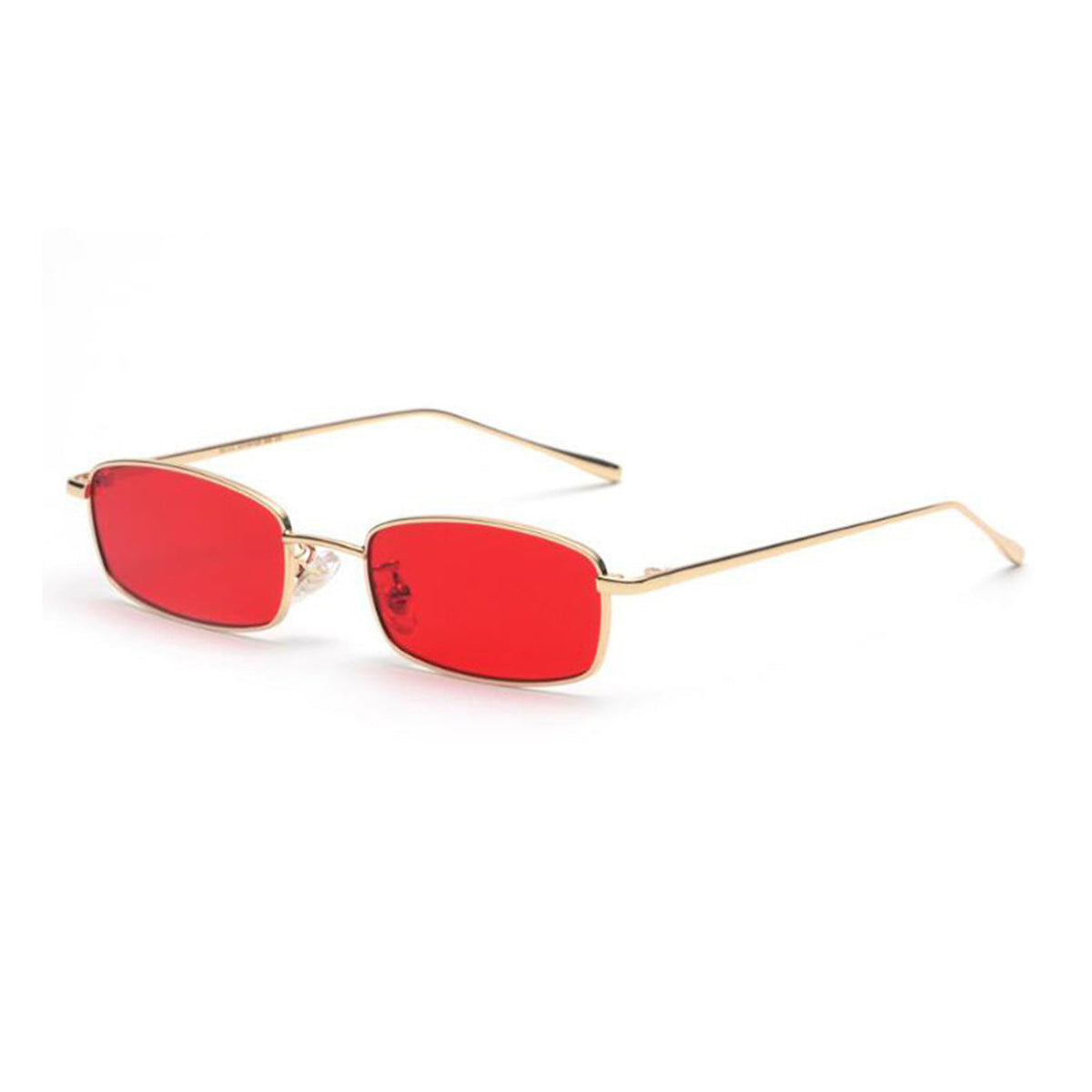 Retro Small Box Square Metal Glasses