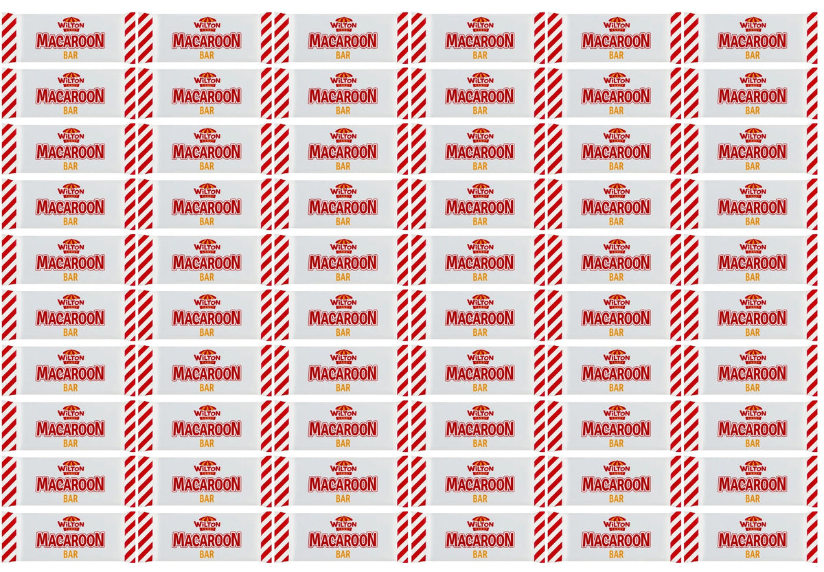 60 x Wilton Candy Macaroon Riegel 35G