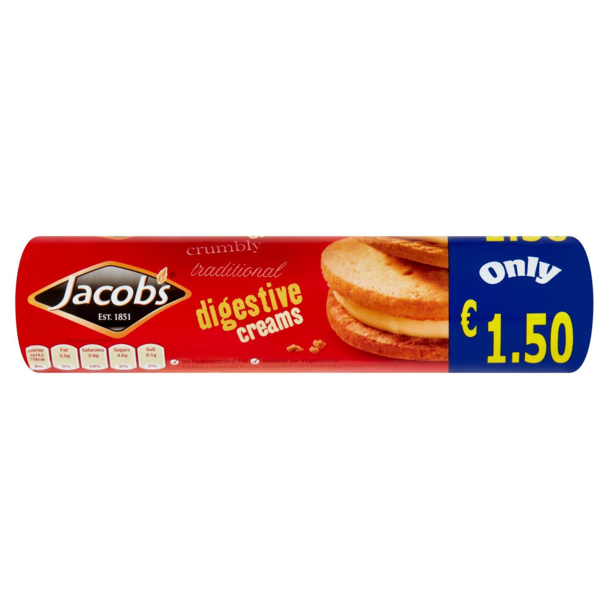 24 x Jacob's Digestive Biskuits 200g