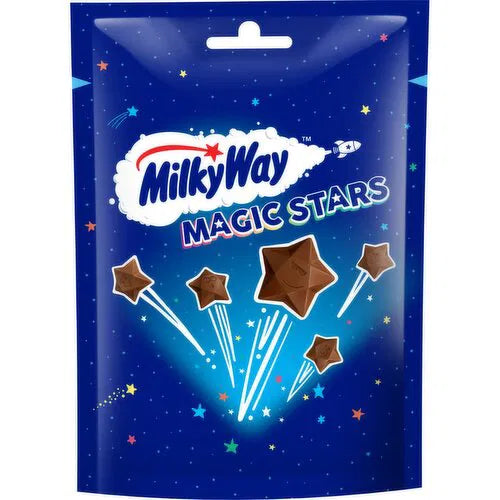 12 x Milky Way Magic Stars Milchschokolade Happen Beutel 100g
