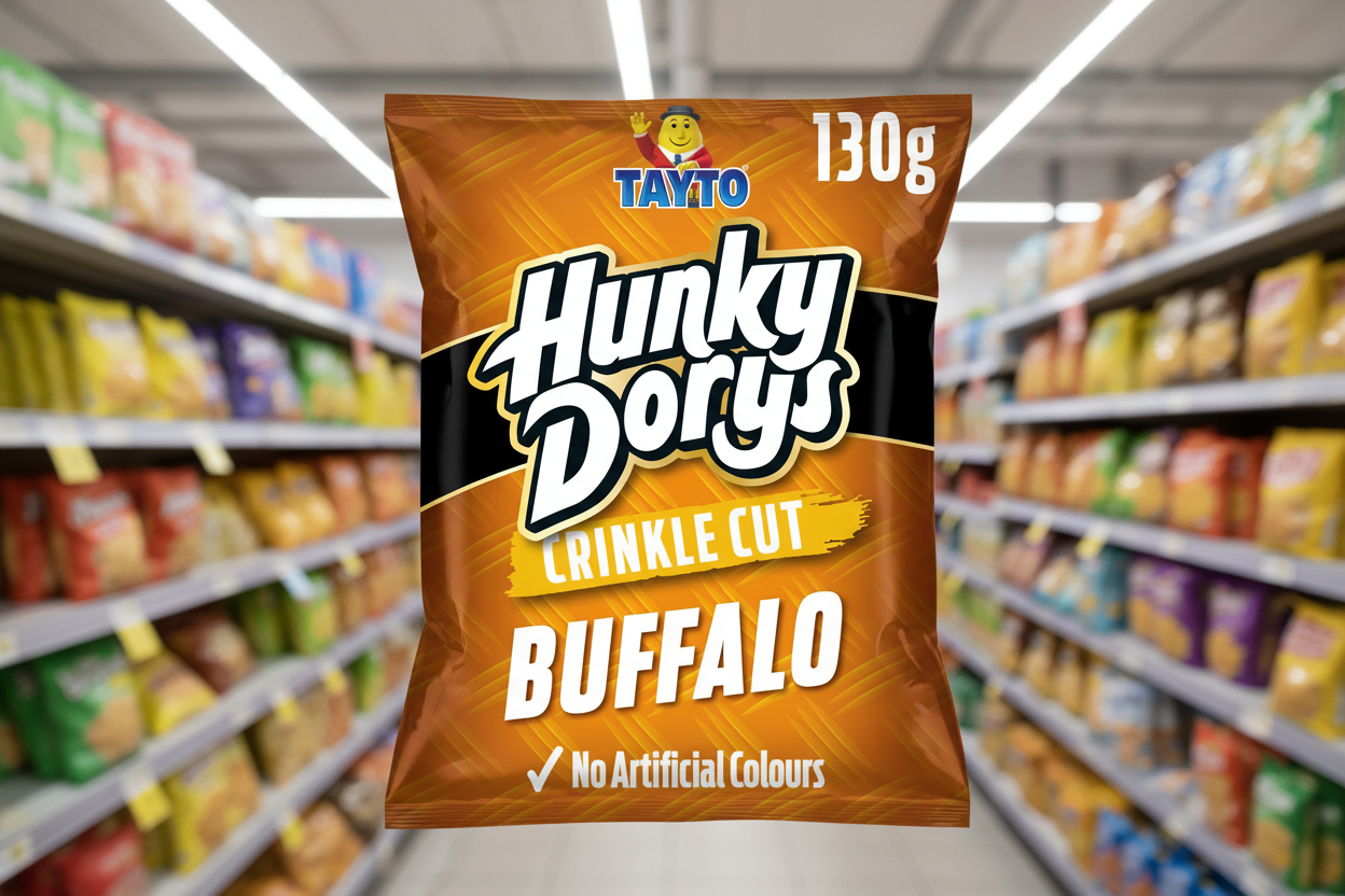 Tayto Hunky Dorys Buffalo Crisps Multipack | 12 x 130g