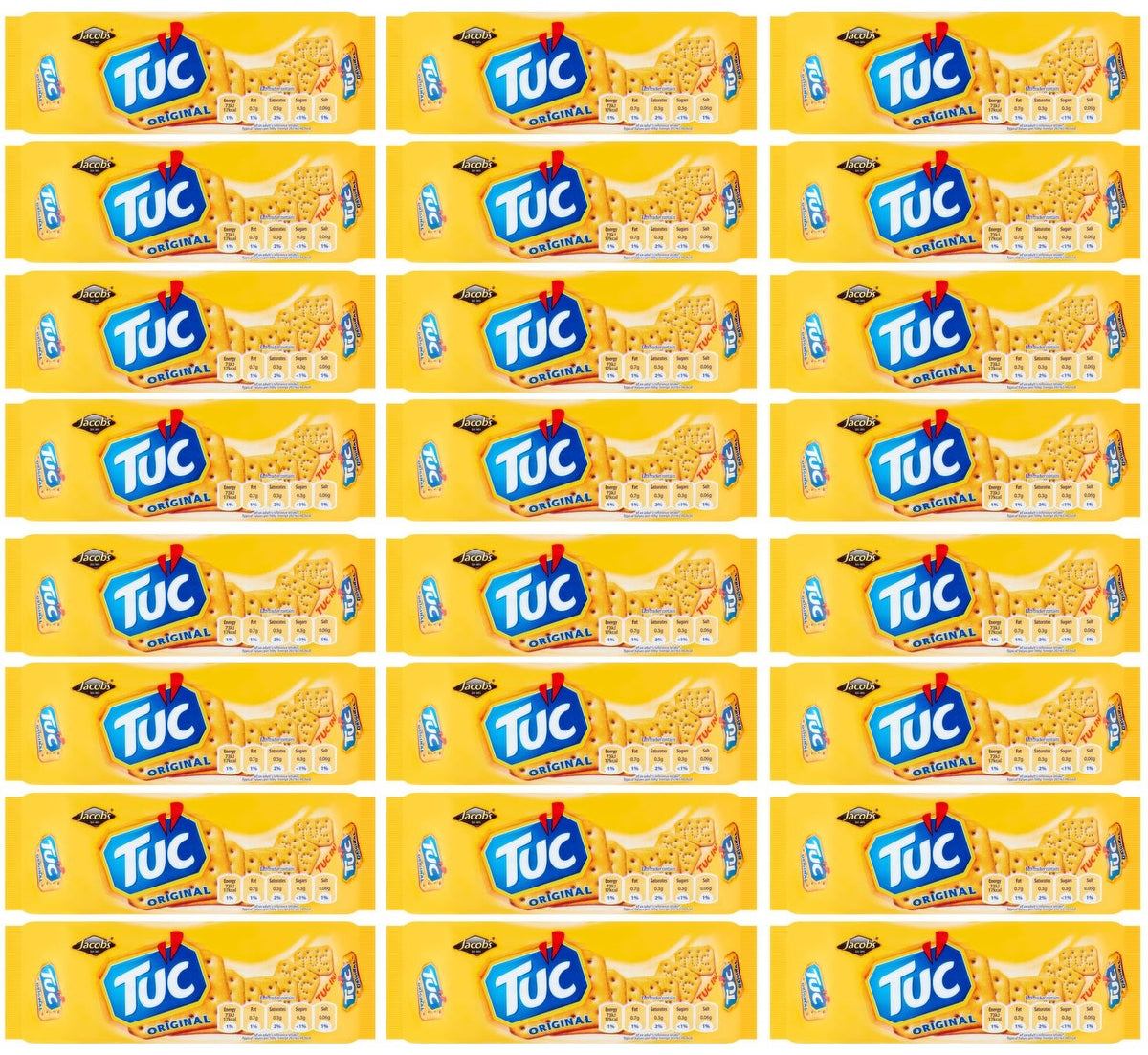 24 x Jacob's Tuc Original 100g