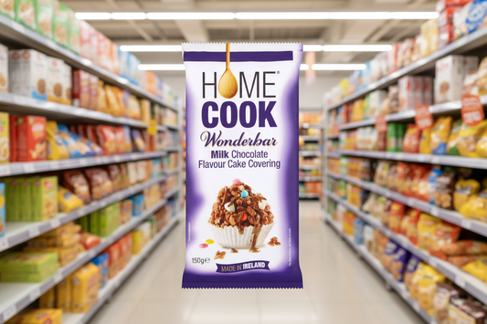 10 x Cobertura de chocolate con leche Wonderbar para repostería casera 150g