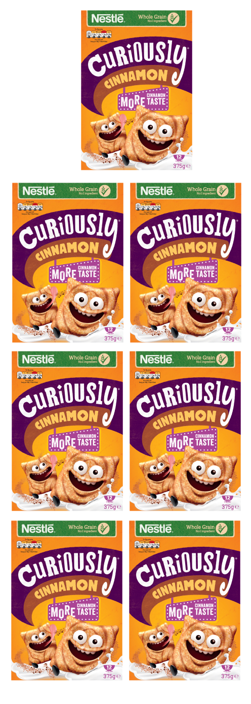 7 x Curiously Cinnamon Grahams 375 g