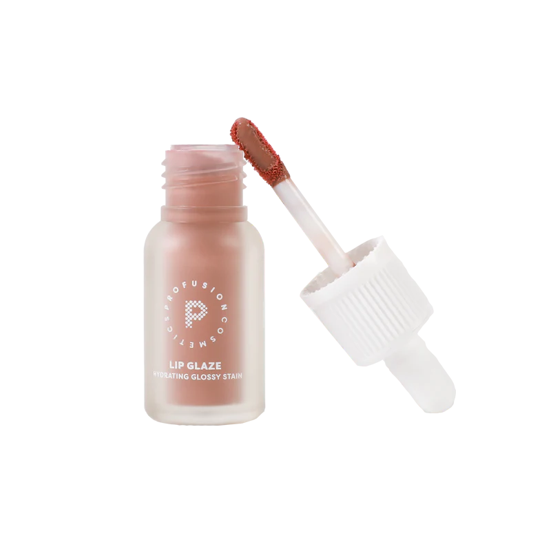 Profusion Cosmetics Lip Glaze — Hydrating Lip Stain with Hyaluronic Acid | 6 Shades