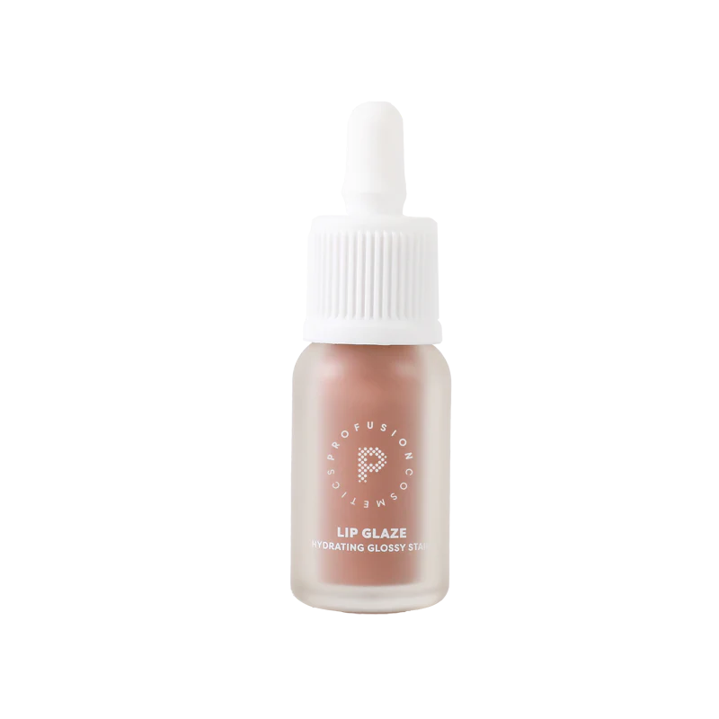 Profusion Cosmetics Lip Glaze — Hydrating Lip Stain with Hyaluronic Acid | 6 Shades