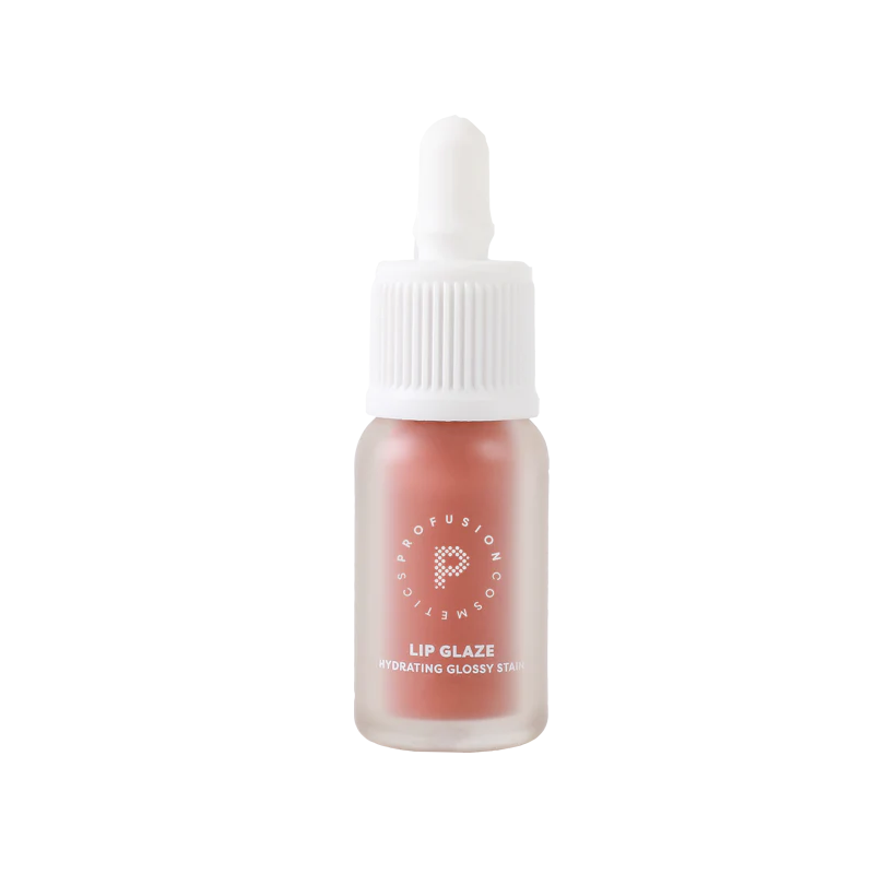Profusion Cosmetics Lip Glaze — Hydrating Lip Stain with Hyaluronic Acid | 6 Shades