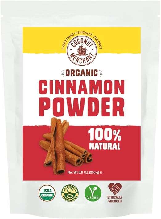 Coconut Merchant Canela Ceylan Orgánica en Polvo - 250g