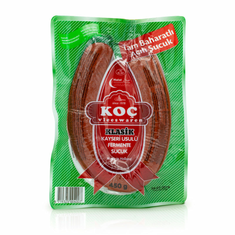 Koc Kangal Sucuk Klasik Kayseri Usulu Fermante 450 g