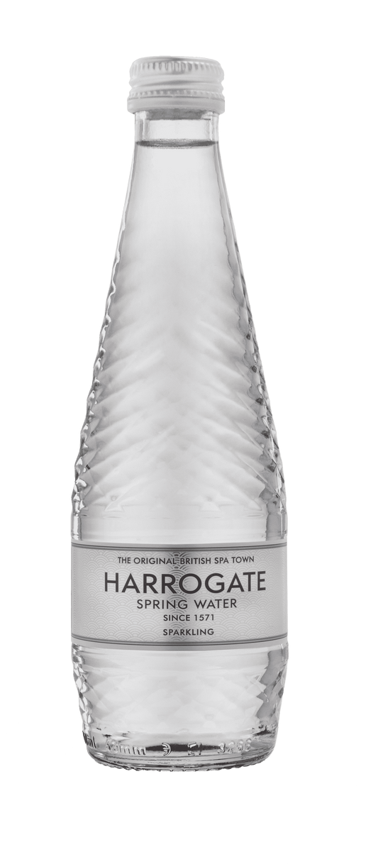 24 x Harrogate Water Glas Mineralwasser prickelnd - 330ml