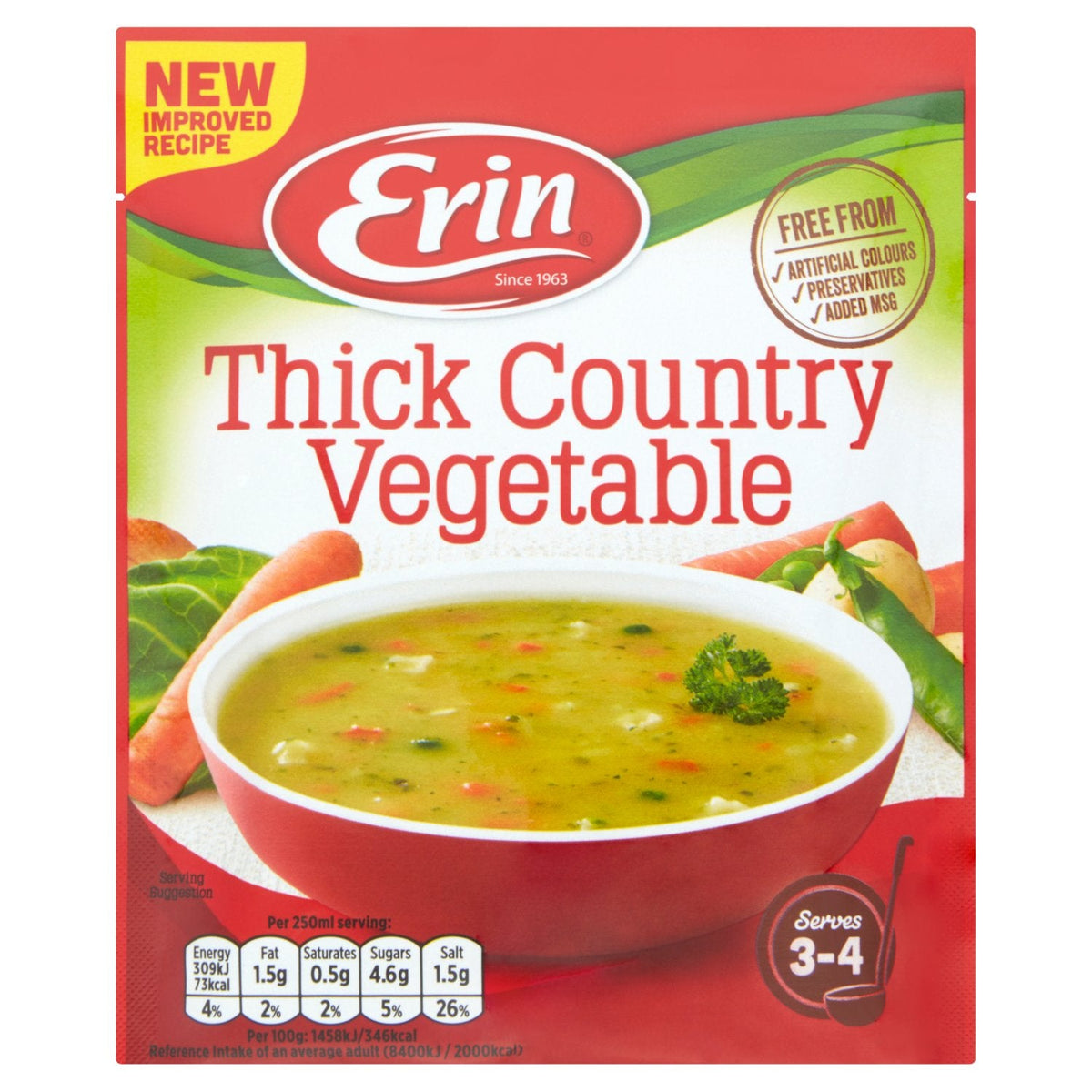 30 x Erin Dicke Landgemüsesuppe 72G