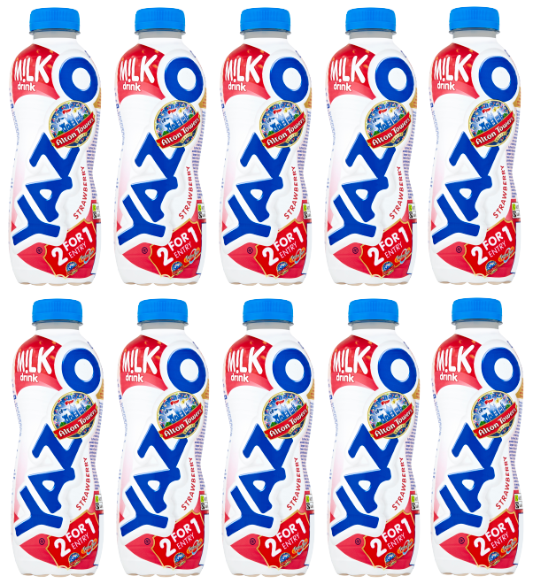 10 x Yazoo Milchgetränk Erdbeer 400ml