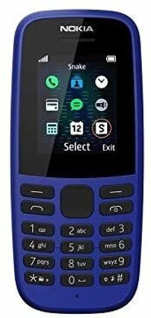 Nokia 105 Dual SIM Unlocked Mobile Phone – Brand New Full Box – Black (Pack of 10)