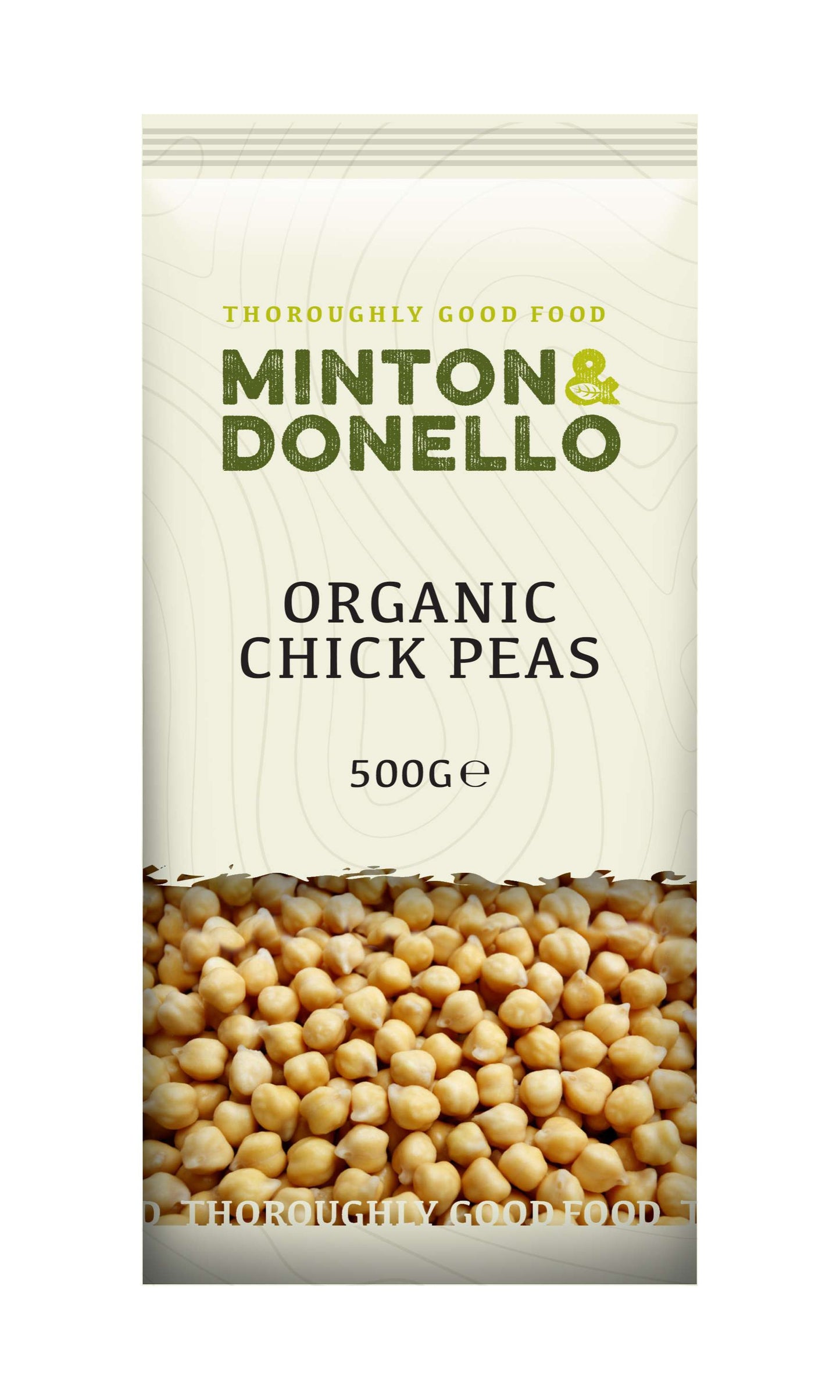 6 x Minton & Donello Garbanzos Orgánicos - 500g