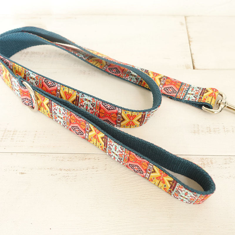 Pet traction suit color pattern dog circle