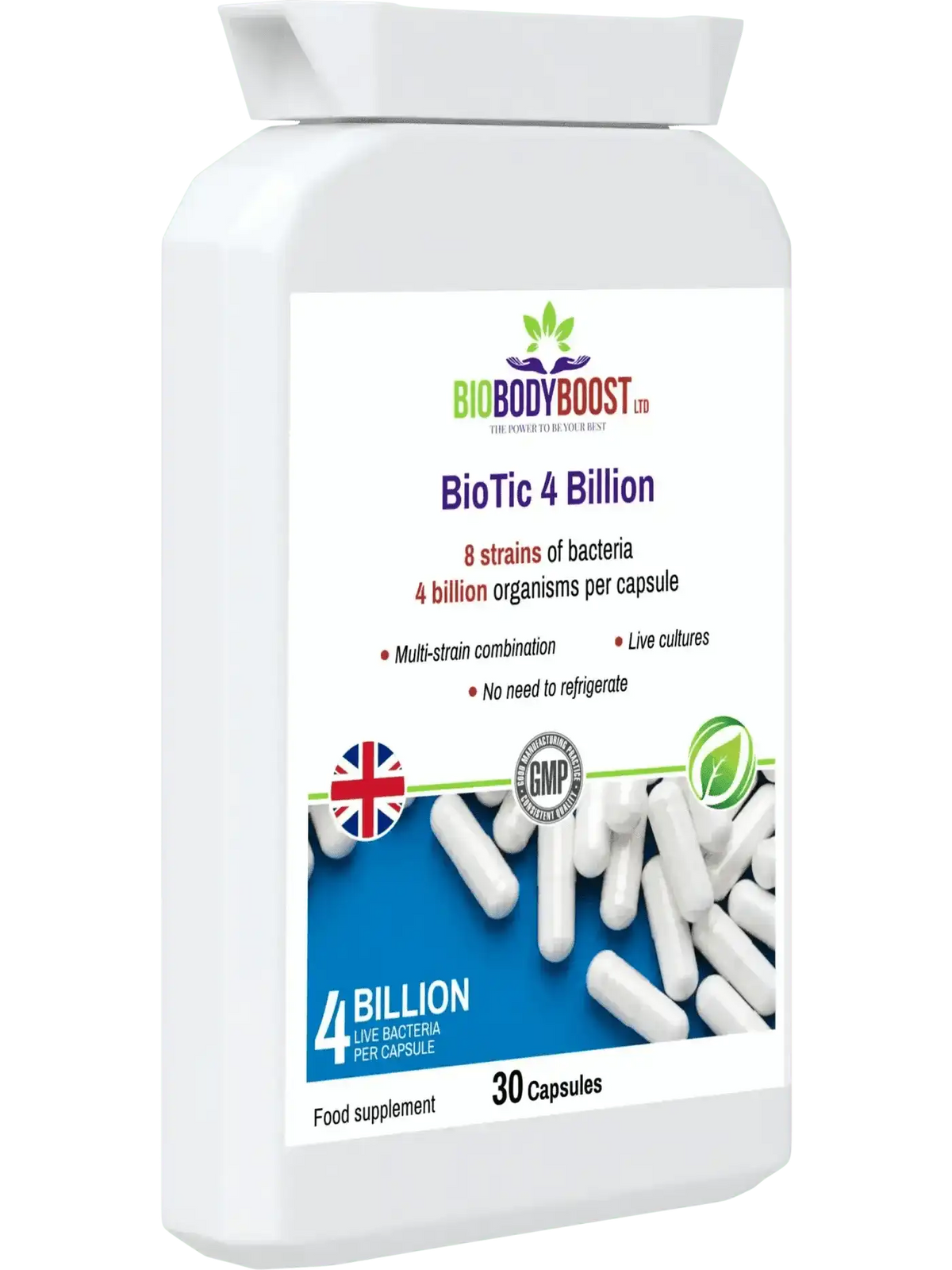 BioTic 4 Billion - Multi-Strain Probiotic