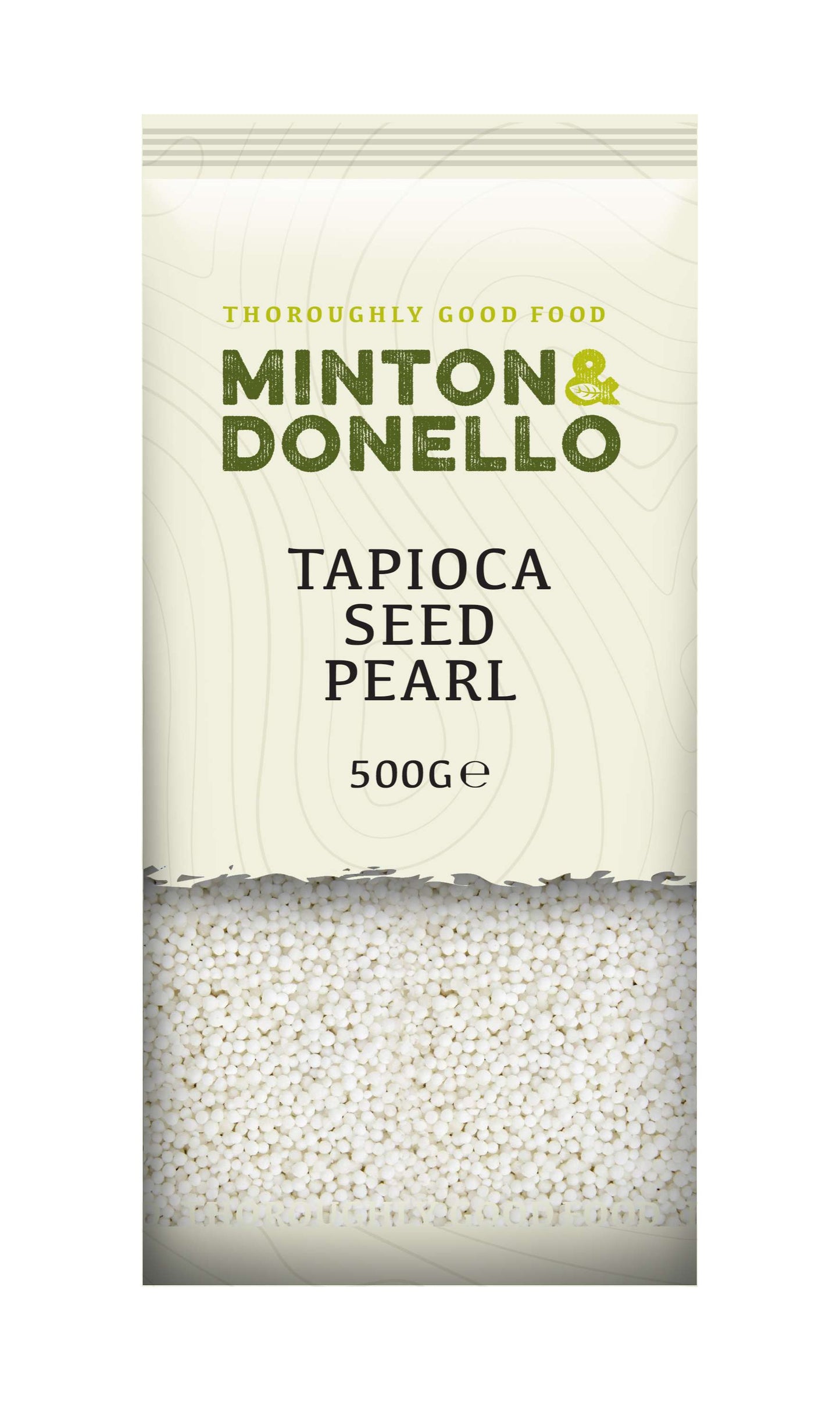 6 x Minton & Donello Perlas de tapioca (semillas) - 500g