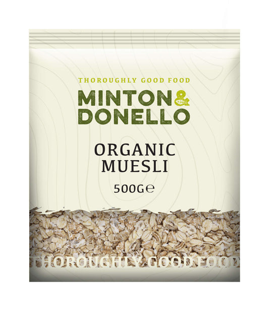Minton & Donello Original Muesli 500g | Pack of 6