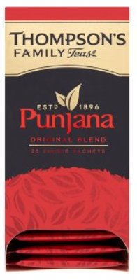 Thompsons Punjana String & Tag Teabags, Pack of 25