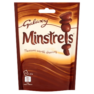 15 x Bolsa de Chocolate Galaxy Minstrels 125g