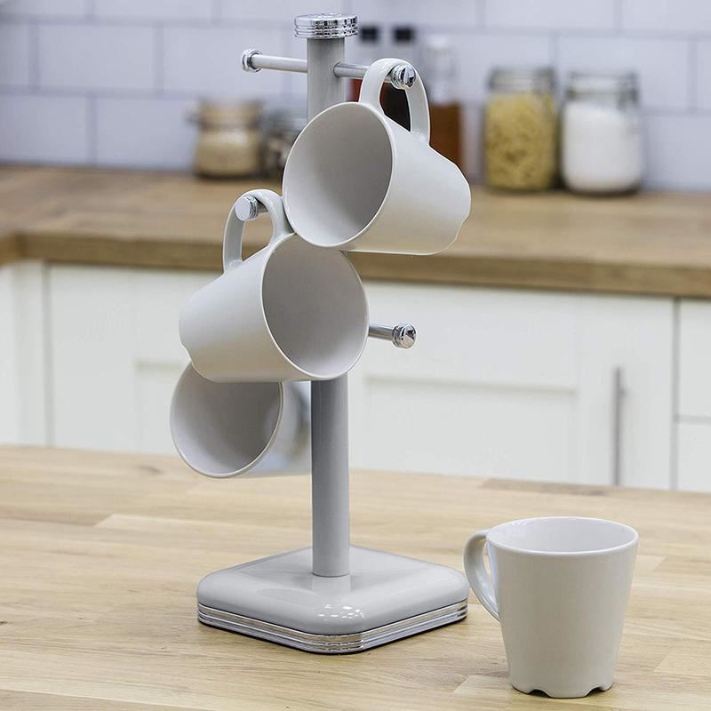 Swan Retro Mug Tree Grey