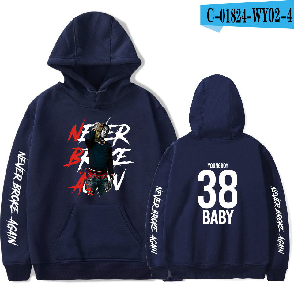 Men's and women's casual hooded sweater