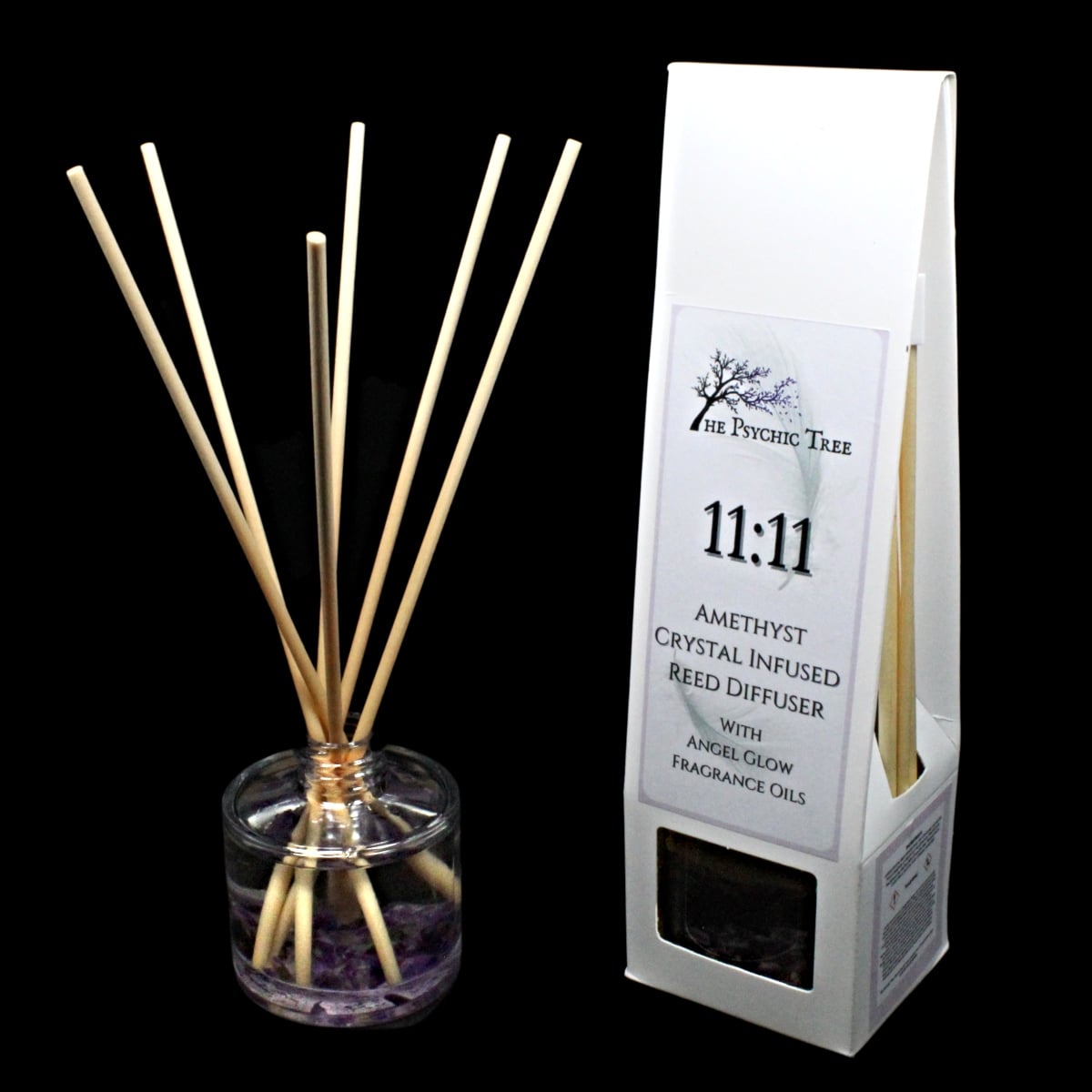 11:11 Engelszahlen- Diffuser mit Kristallinfusion