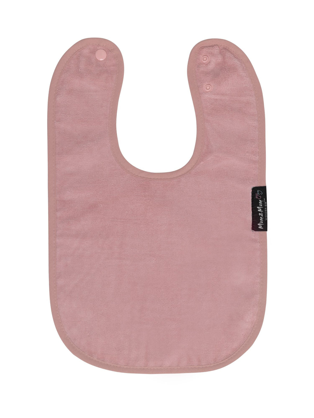 Mum 2 Mum Standard Wonder Bib - Dusty Pink