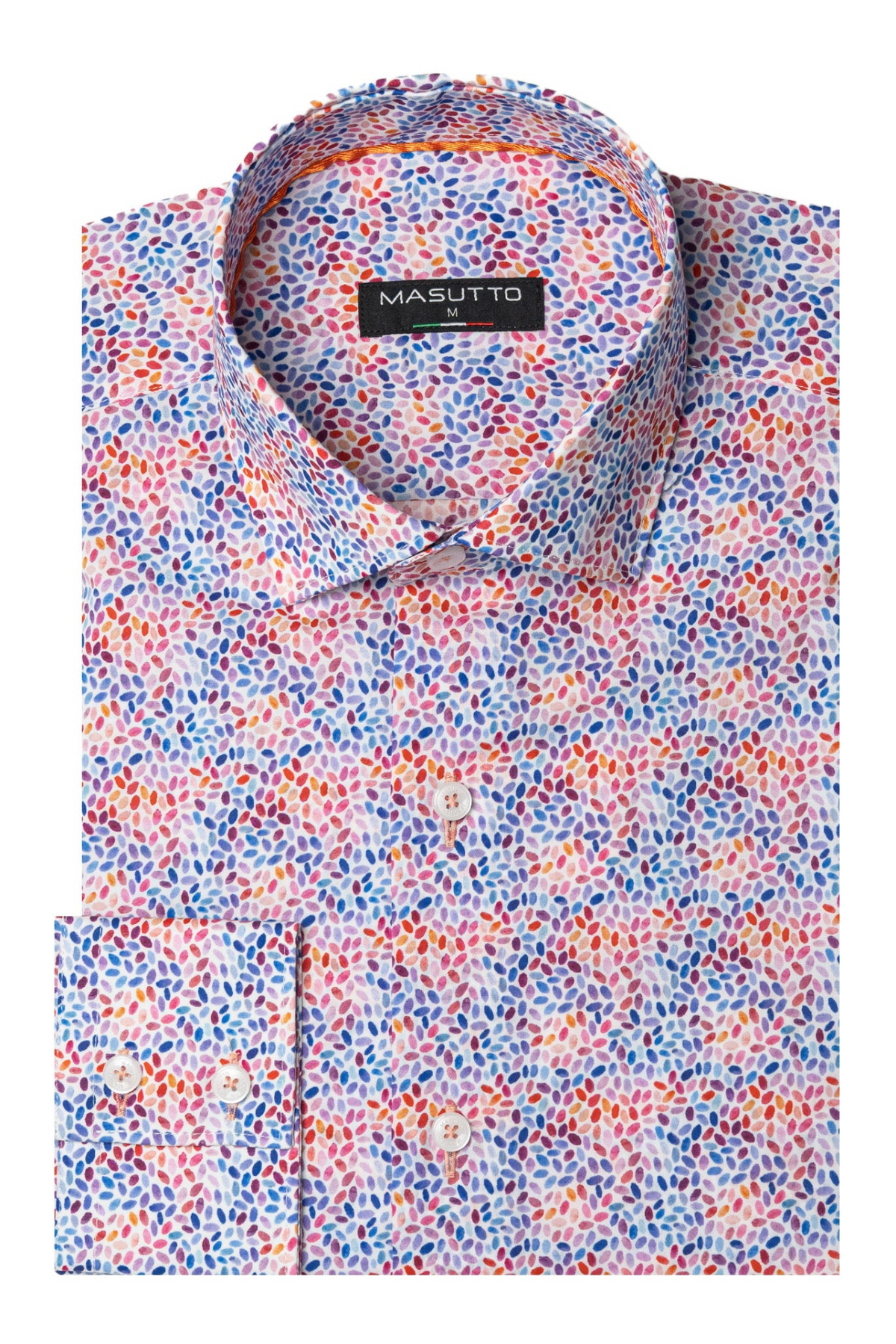 MASUTTO BITTO/05 LONG SLEEVE BUTTON DOWN SHIRT