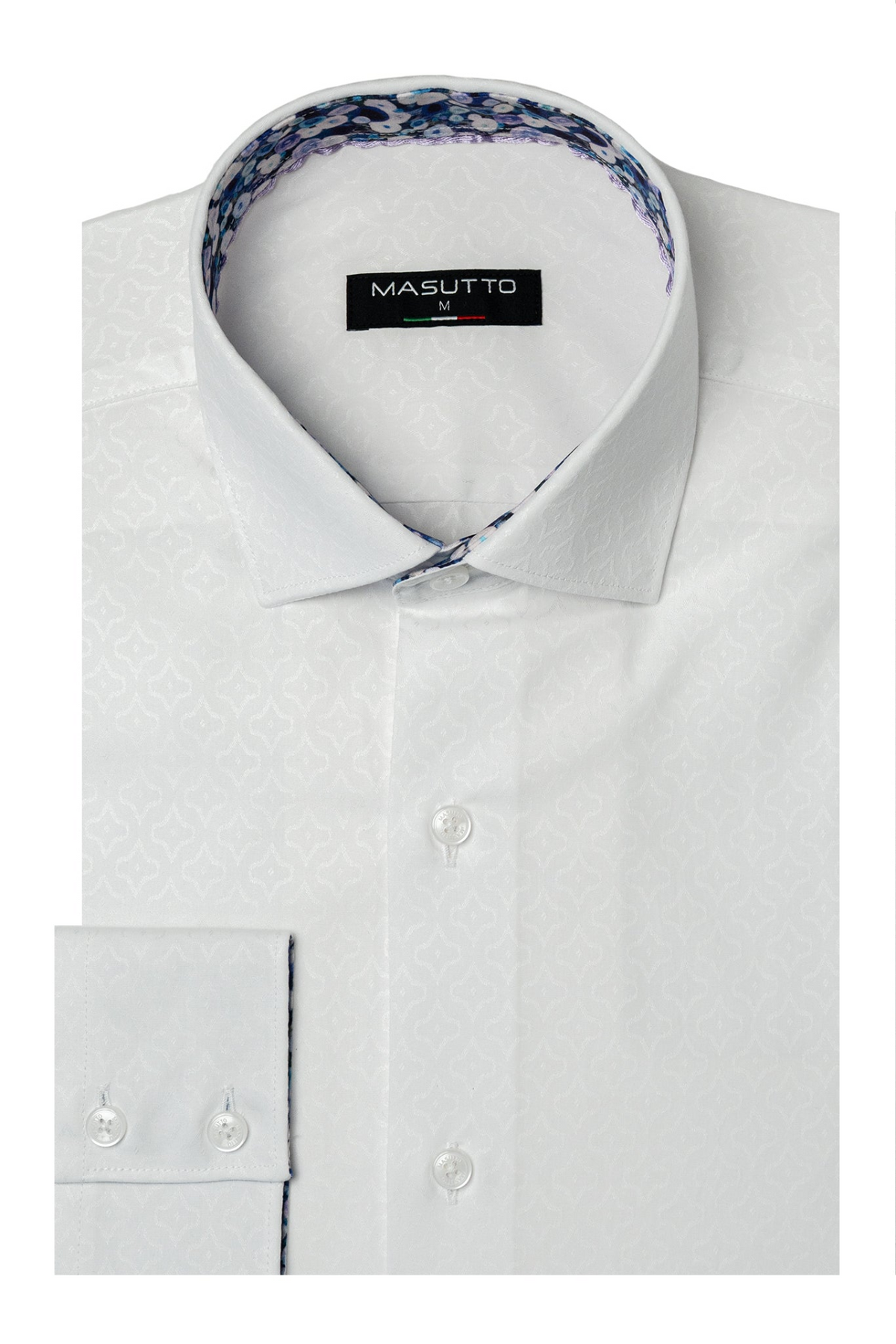 MASUTTO WILSON/05 LONG SLEEVE BUTTON DOWN SHIRT