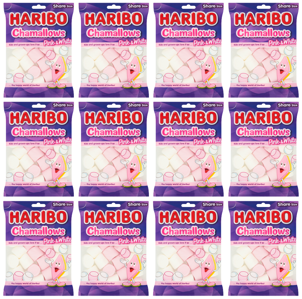 12 x Haribo Chamallows Beutel 140g