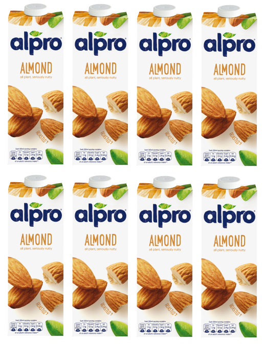 8 x Alpro Mandelmilch 1L