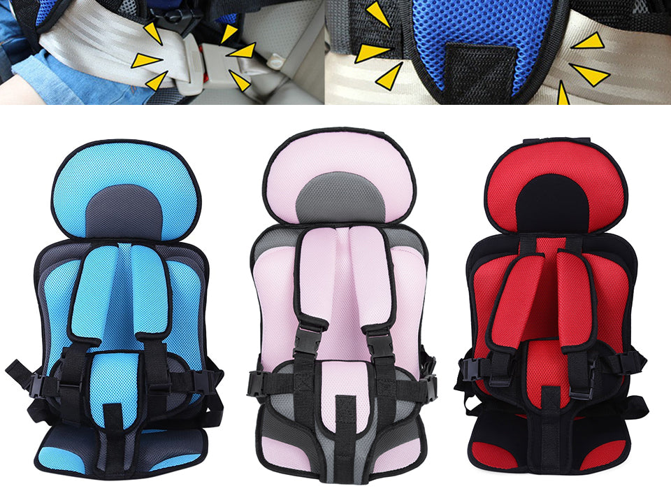 Portable Child Car Seat with 5-Point Harness | Ages 3–12 | Up to 36kg