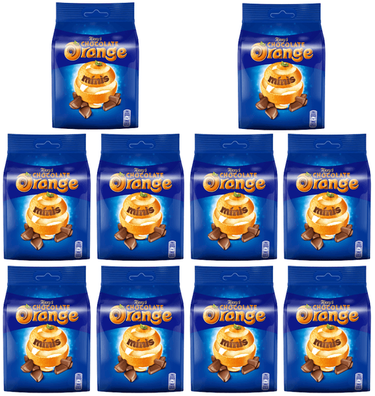 10 x Cadbury - Terry Chocolate Orange Bitesize 95 g