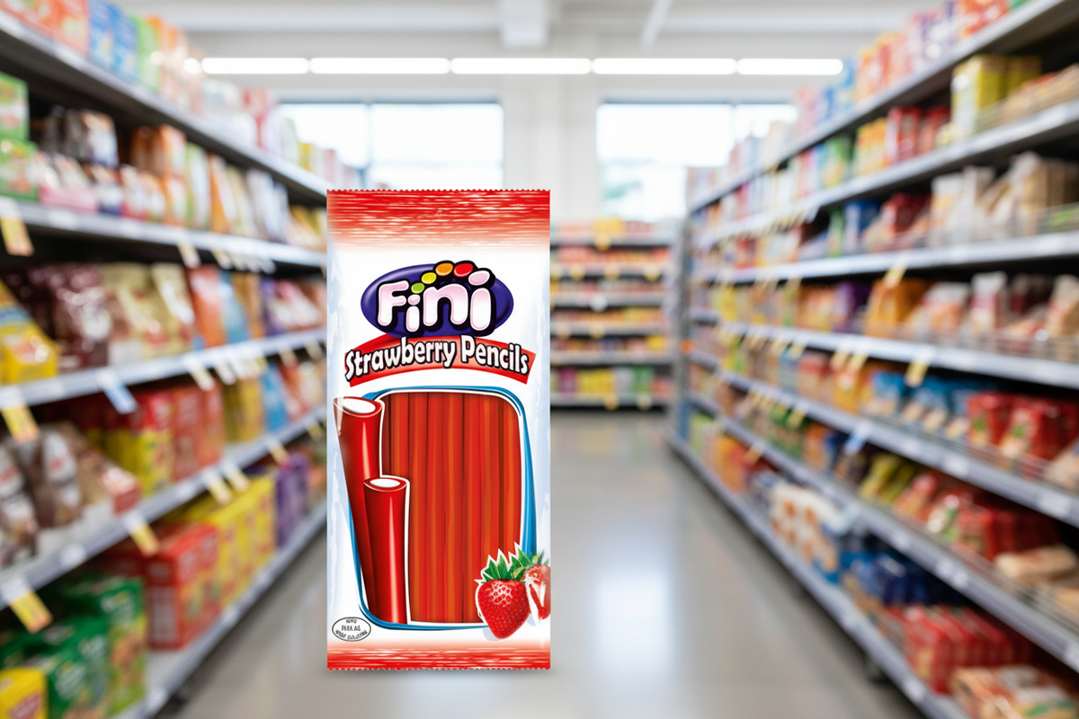 20 x Fini Lápices de Fresa 180g