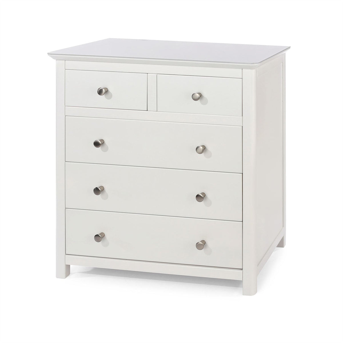 Nairn White 2+3 Drawer Chest