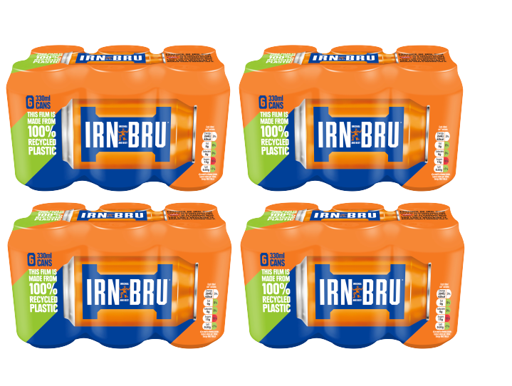 4 x Irn Bru Dosen 6er-Pack 6X330ml