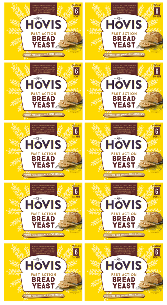 10 x Hovis Yeast 42Gm